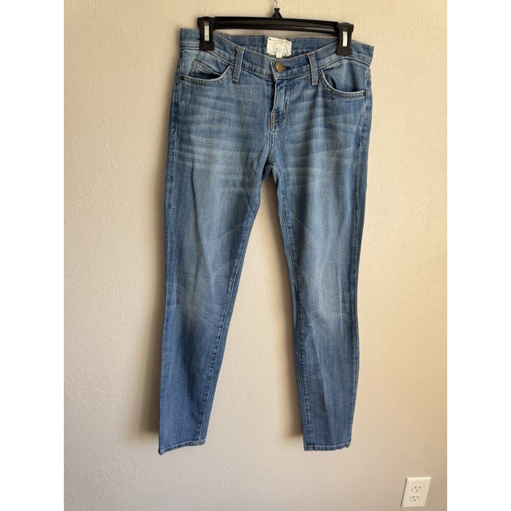Current Elliot Alabama Ankle Skinny Mid Wash Blue Denim Jeans Womens 26 Casual